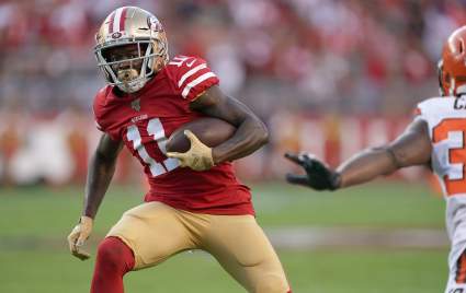 Bears Announce Signing of Speedy Ex-49ers WR