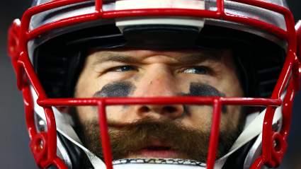 Julian Edelman’s Hilarious Single-Word Reaction to Gigantic Prospect