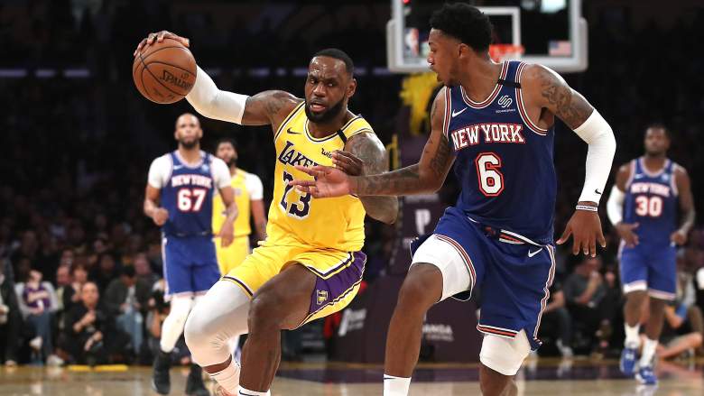Lakers Star Lebron James 'Likely' to Return vs. Knicks