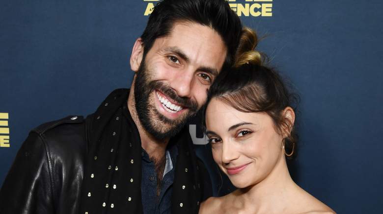 Nev Schulman and Laura Perlongo attend the premiere of "Big Time Adolescence" at Metrograph on March 05, 2020