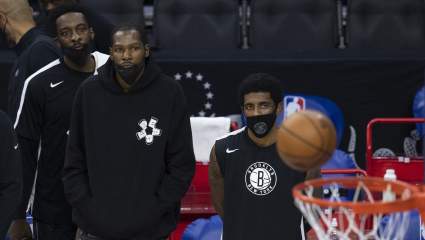 Steve Nash Has Odd Reason for Benching Kyrie Irving During Sixers Loss