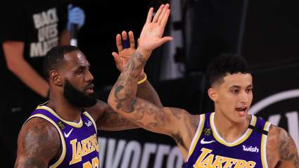 Lakers’ LeBron James Shares Strong Reaction to Kyle Kuzma Play