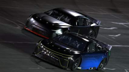 NASCAR Makes History With Ice Track Run [WATCH]