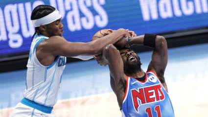 Nets Kyrie Irving Exits Game After Taking Shot From Bulls Star [WATCH]