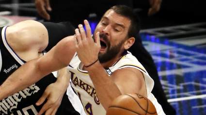 Lakers Big Man Suffers ‘Gross’ Injury Against Celtics
