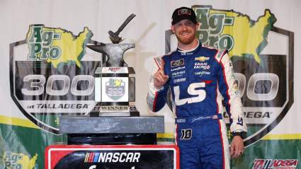 NASCAR: Jeb Burton’s Talladega Win Continues Inspirational Season