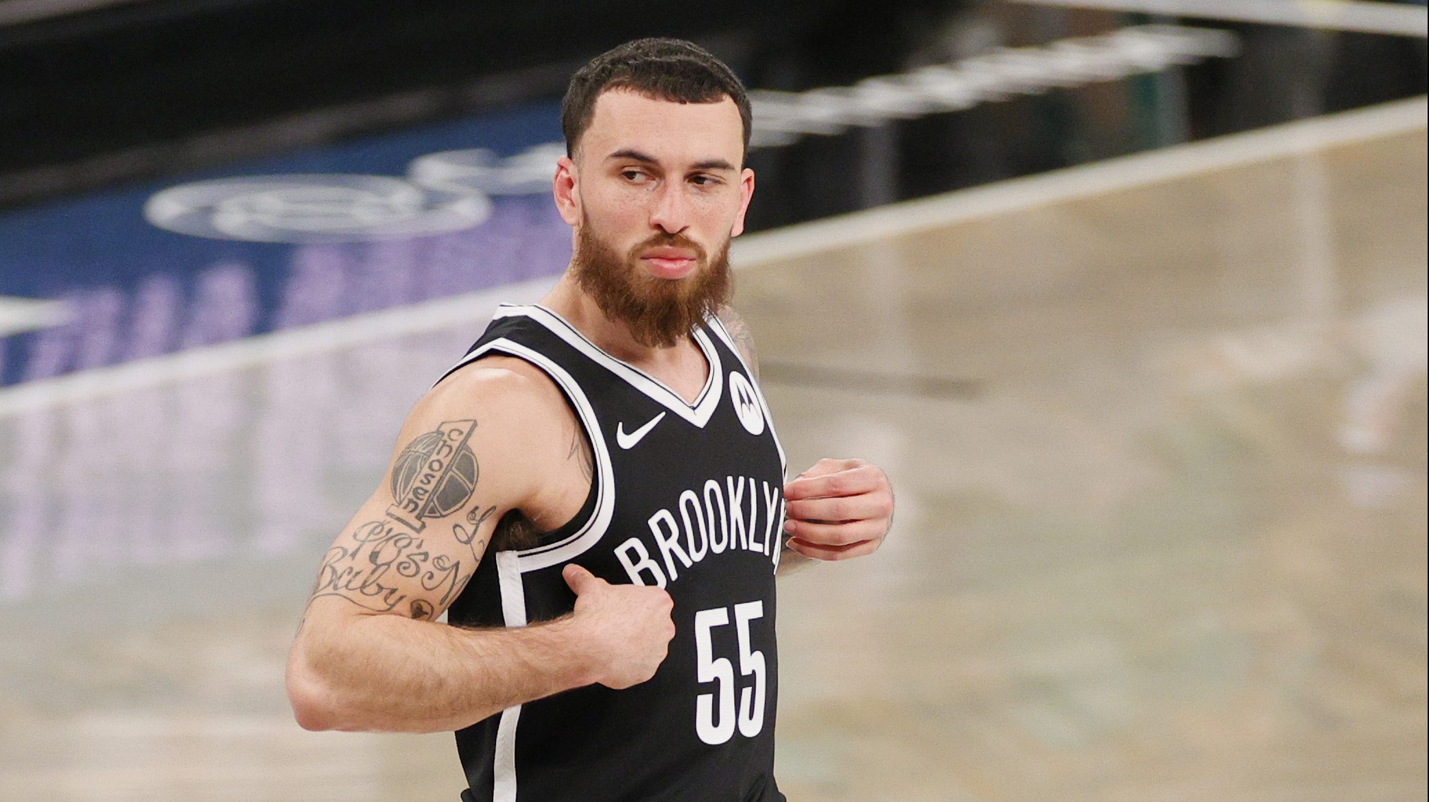 mike james brooklyn nets jersey