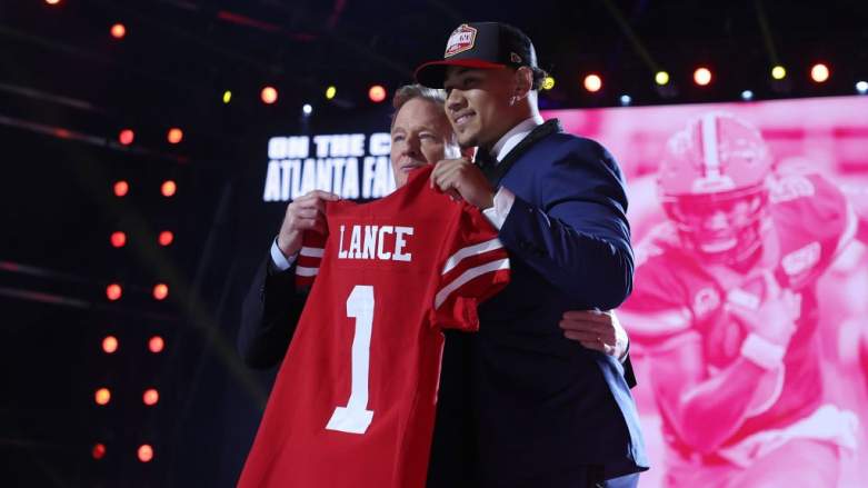 Trey Lance, NFL draft