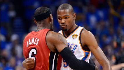 Kevin Durant Plays Part in He & LeBron’s Mentor Inking Major Hoops Deal