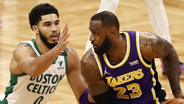 Celtics star Jayson Tatum rooted for the Lakers when he was a