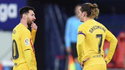Messi & Griezmann Among Four Barcelona Players at Risk of Ban