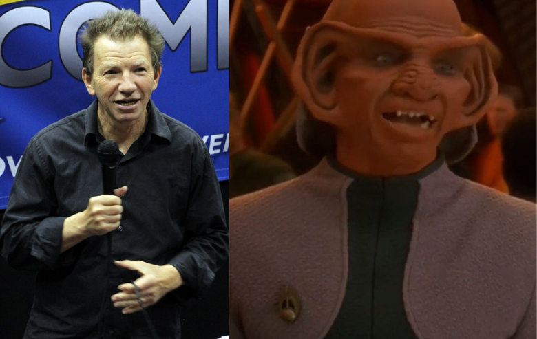 Max Grodénchik and his character Rom from "Star Trek: Deep Space Nine"