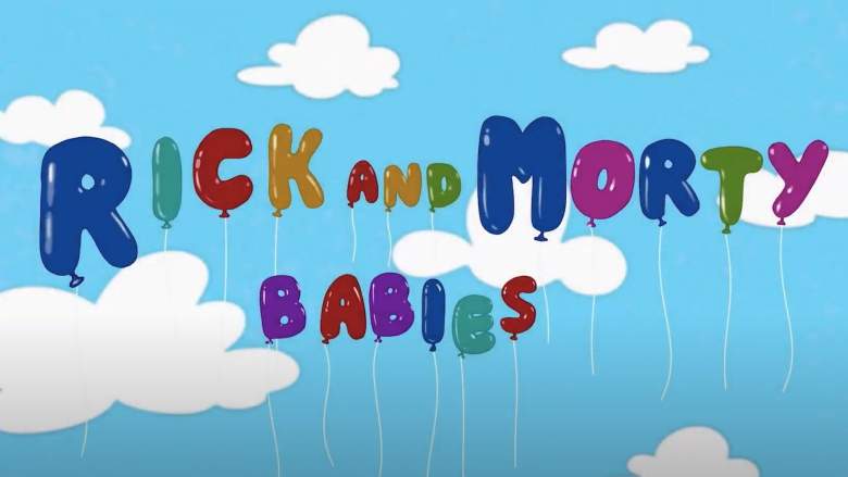 Rick and Morty Babies on Adult Swim Junior