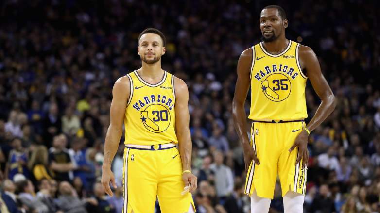 Kevin Durant Steph Curry