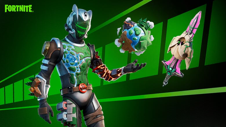 Fortnite Backbling And Skin Preview Fortnite Eco Set Back Bling Has Amazing Reactive Feature Heavy Com