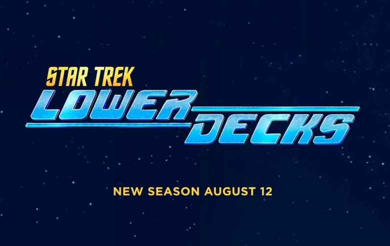 Screenshot from the "Star Trek: Lower Decks" season two trailer that shows release date