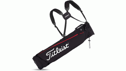 titleist sunday golf carry bag