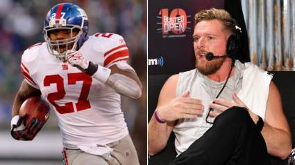 Pat McAfee Has Epic Reaction to Brandon Jacobs’ NFL Comeback Bid