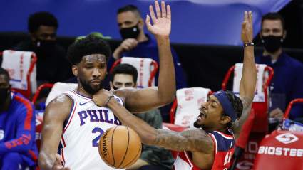 Sixers’ Joel Embiid Trolled by Wizards Star in Game 1 Win [WATCH]