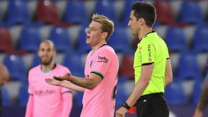 Frenkie de Jong Suspension Adds to Koeman’s Problems at Barcelona