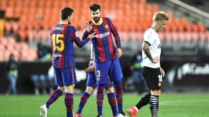 Pique Speaks Out After Barcelona’s Crucial Win At Valencia