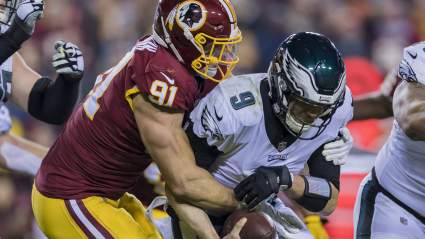 Eagles Sign Ex-Washington All-Time Sacks Leader