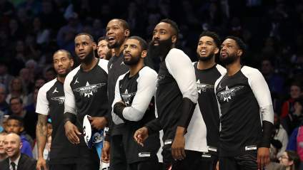 Nets Kevin Durant, James Harden & Kyrie Irving Notch Rare Honor [LOOK]