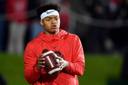 Justin Fields Already Working Out With Bears WR