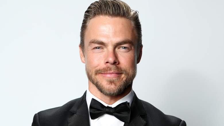 Derek Hough attends IMDb LIVE Presented By M&M'S At The Elton John AIDS Foundation Academy Awards Viewing Party