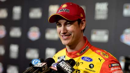 Joey Logano Announces He & His Wife Are Expecting