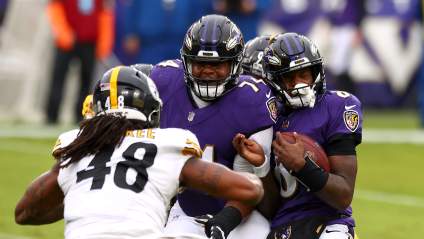 Projected 2021 Ravens Offensive Line Offers Major Beef