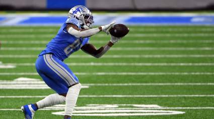 Lions Wideout Makes Insane Catch During Camp Practice [LOOK]