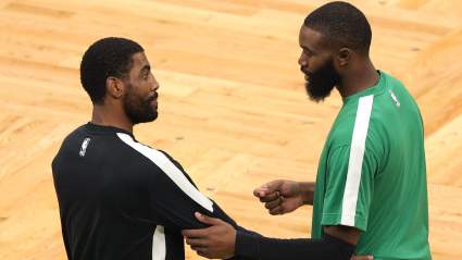 Celtics Star Pays Tribute to Kyrie Irving During Blowout Loss to Nets