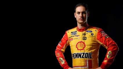 Joey Logano Takes Part in Special Visit With Military Members