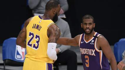 Lakers Star LeBron James Sends Message to Chris Paul
