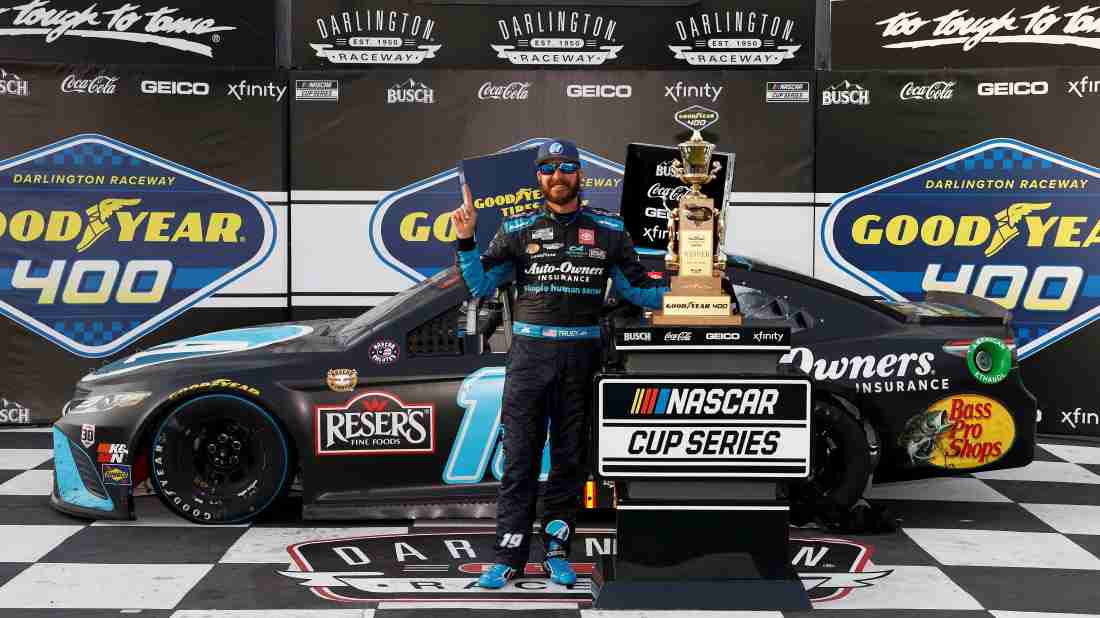 martin truex racing reference