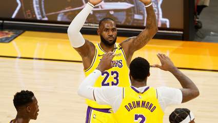 Lakers’ LeBron James Labels Andre Drummond With Hilarious New Nickname