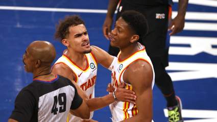 Fan Appears To Spit on Trae Young During Knicks Win Over Hawks [WATCH]