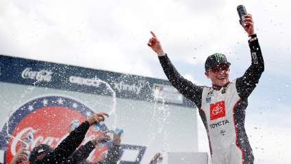 Joe Gibbs Racing Driver Makes History at Charlotte