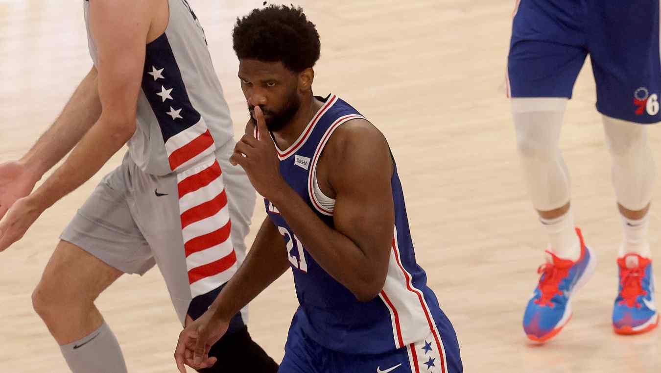 Sixers' Joel Embiid Dunks on Wizards Fans 'This Was a Philly Crowd'