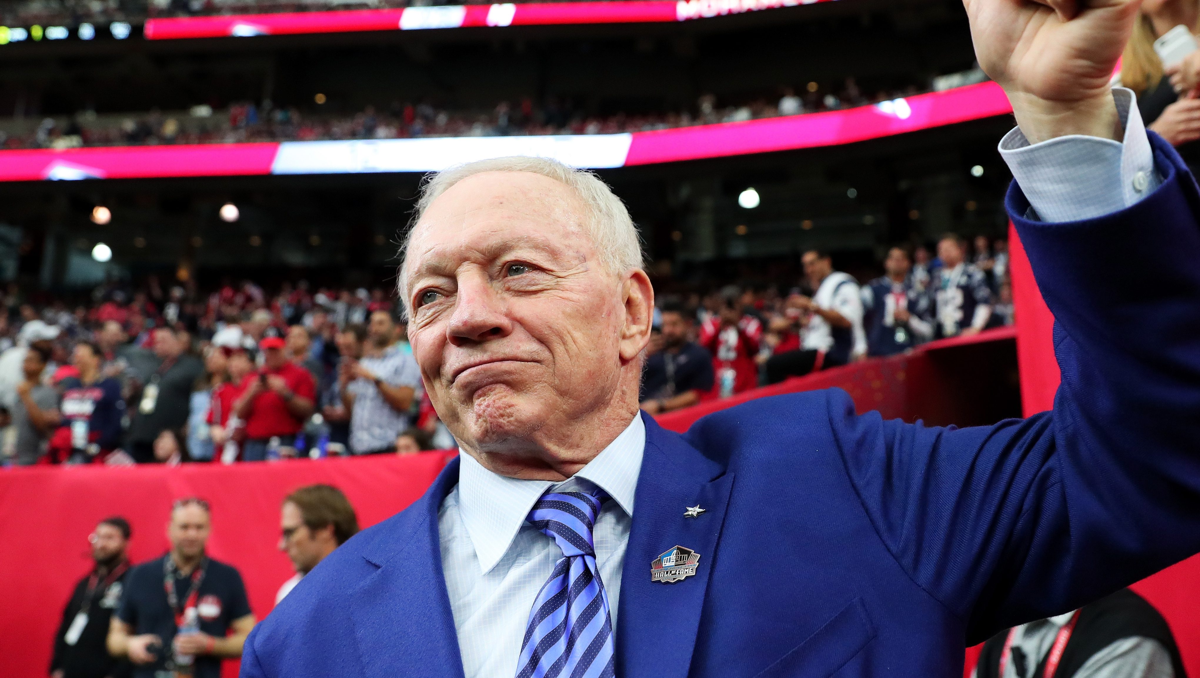 Jerry Jones: 'I don't see the negative' of Cowboys' draft board