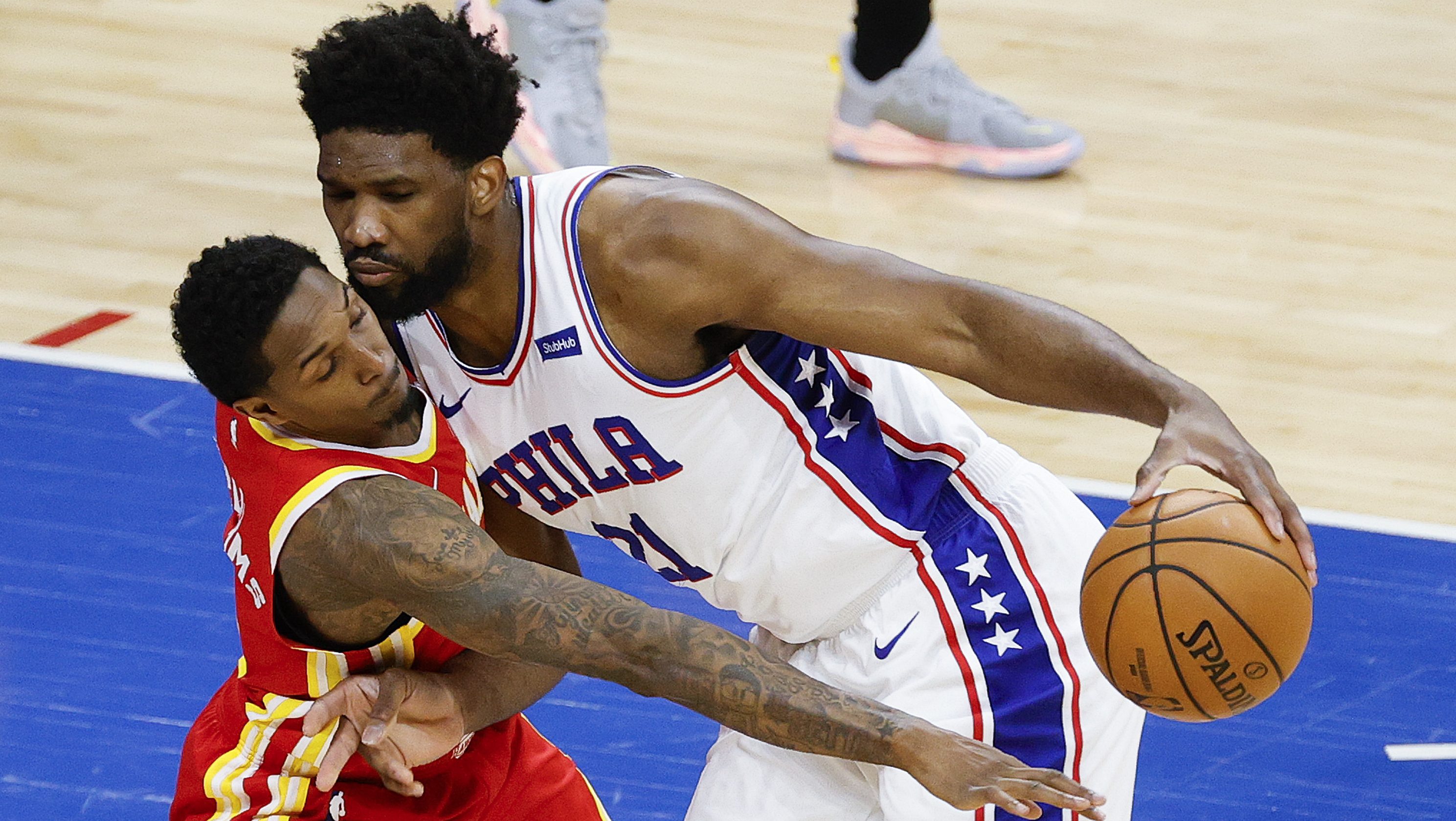 MVP Co-Favorite Joel Embiid Makes NBA History In Sixers Win | Heavy.com