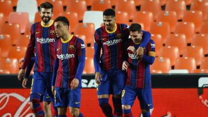 Messi Invites Barcelona Squad To His House For Lunch [LOOK]