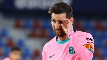 WATCH: Messi’s Furious Reaction To Barcelona’s Costly Draw