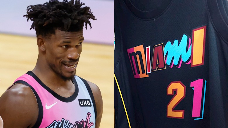 For their newest uniforms, the Miami Heat go Miami 'Vice