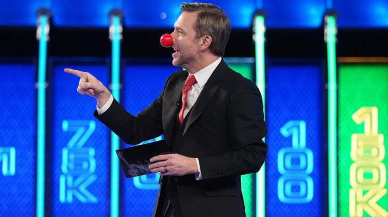 THE WALL -- "Red Nose Day: Jon & Stephanie" Episode 420 -- Pictured: Chris Hardwick