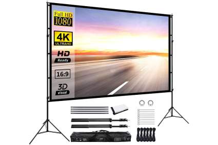 P-JING 120-Inch Portable Projection Screen