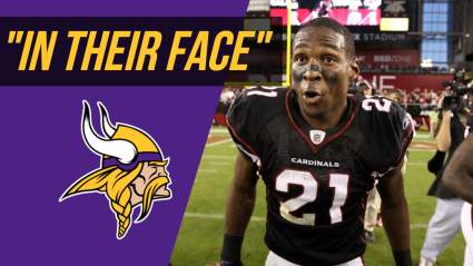 Vikings’ Patrick Peterson Throws ‘In Their Face’ Comment at Cardinals