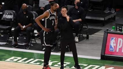 Kevin Durant & Steve Nash Share Emotional Moment After Game 5 vs. Bucks