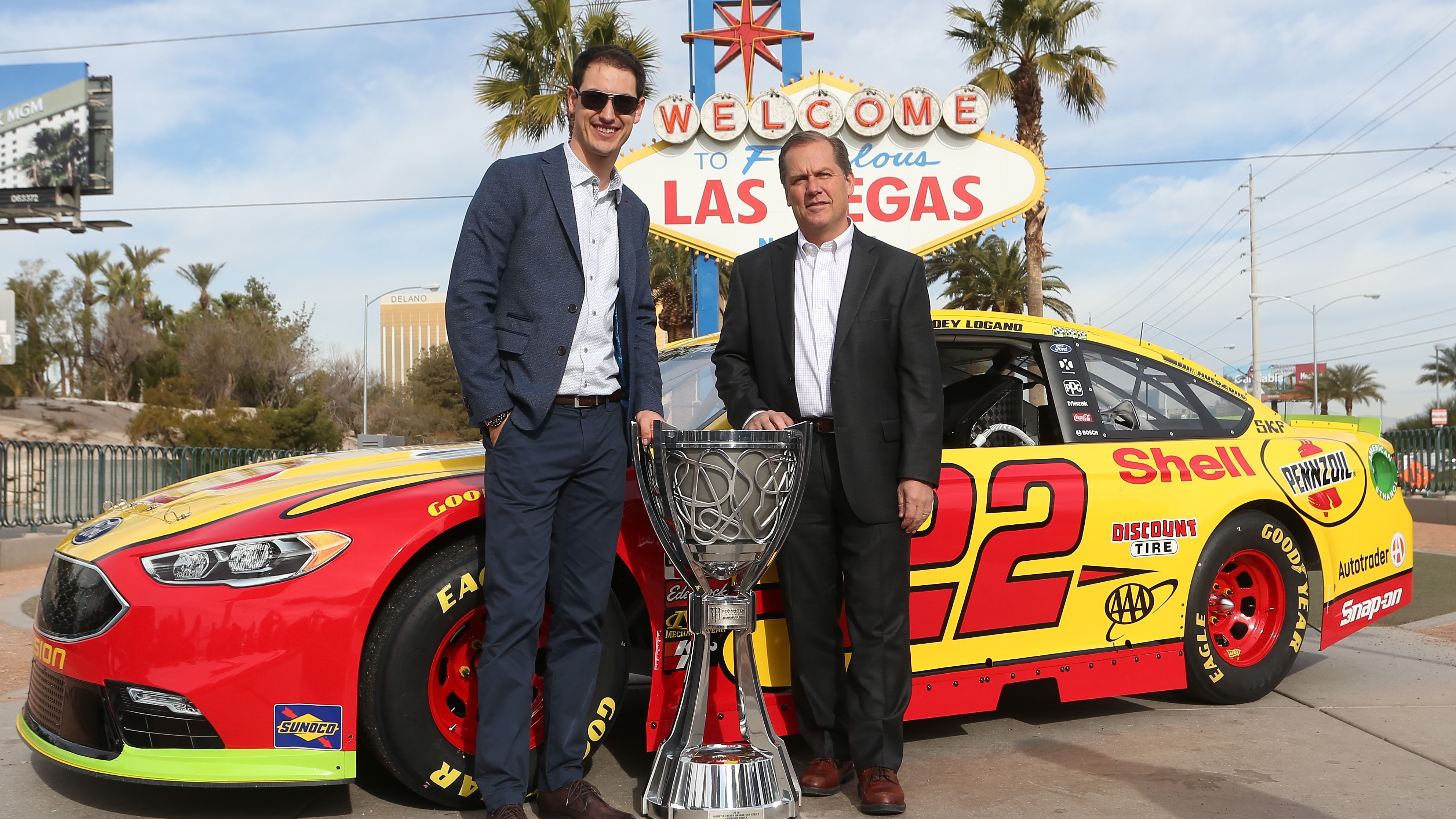 Joey Logano Announces He & His Wife Are Expecting